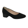 Women's black low-heeled shoes Marco (Poland) model 4085