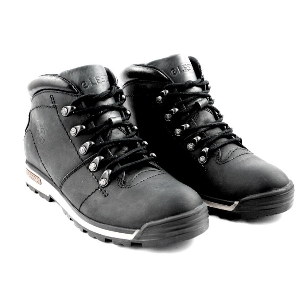 Жіночі чорні черевики Lesta (Польща) модель 4179