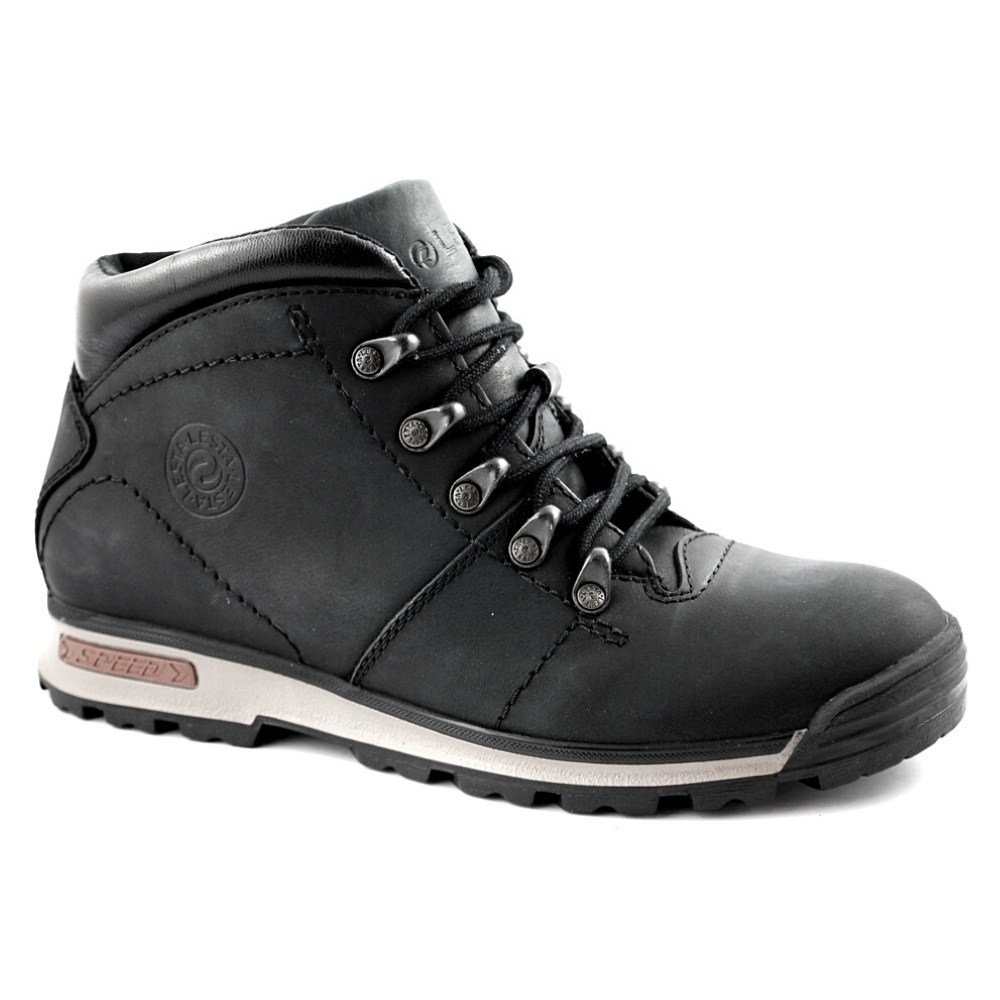 Жіночі чорні черевики Lesta (Польща) модель 4179