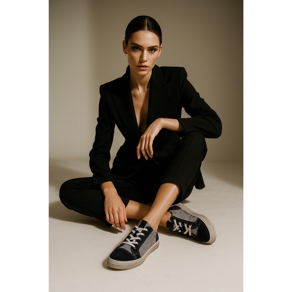 Женские разноцветные кроссовки Senso 1635 из натуральной кожи