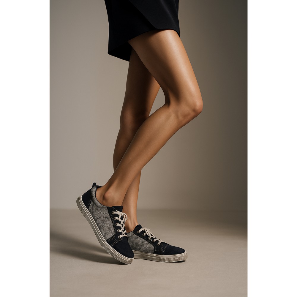 Женские разноцветные кроссовки Senso 1635 из натуральной кожи