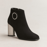 Women's black boots Solo Femme Poland 48007-13-c78-000-czarny 4192