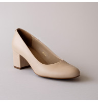 Женские бежевые туфли-лодочки Sala Польша 8033 4203