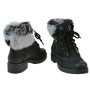 Women’s Black Winter Boots Pollonus 5-0952-011-czarny 4255