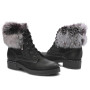 Women’s Black Winter Boots Pollonus 5-0952-011-czarny 4255