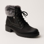 Women’s Black Winter Boots Pollonus 5-0952-011-czarny 4255