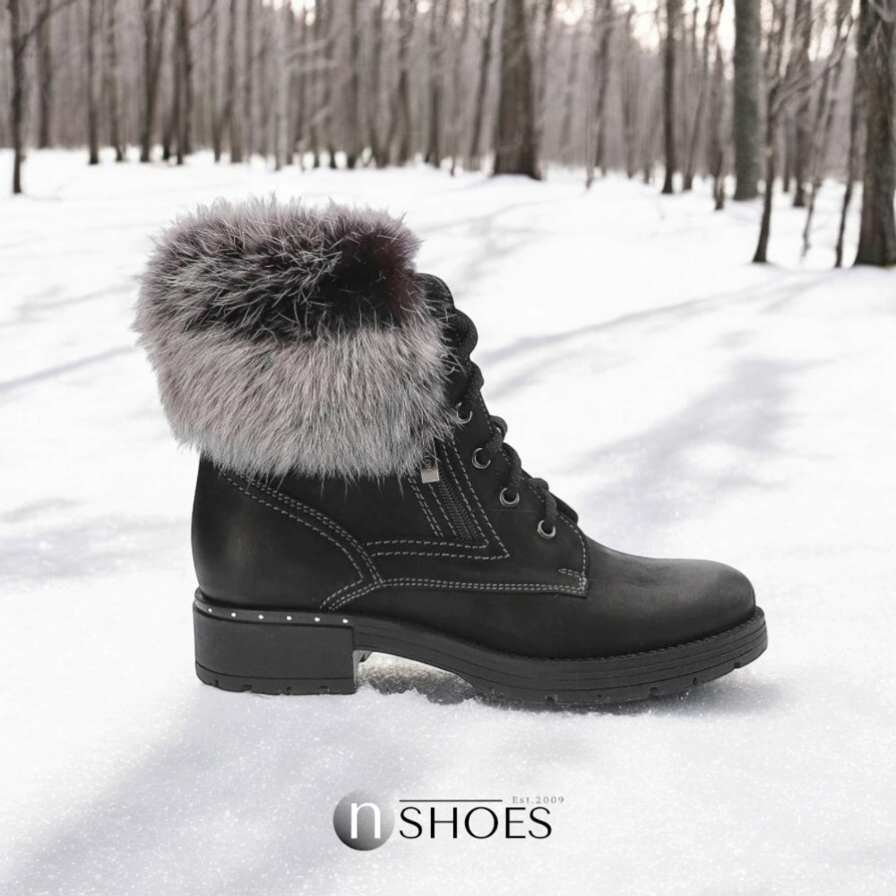 Women’s Black Winter Boots Pollonus 5-0952-011-czarny 4255