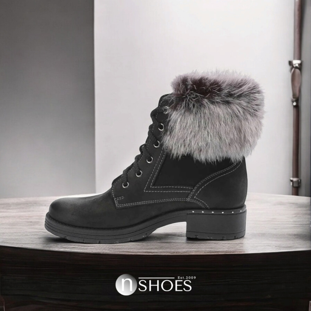 Women’s Black Winter Boots Pollonus 5-0952-011-czarny 4255