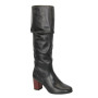 Women's black boots demi-season Ann Mex (Poland) model 4269