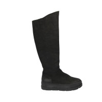 Women's black boots SIMEN Poland 0647-04 4274