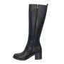 Women's black winter boots Kaniowski (Poland) model 4281