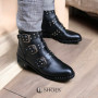 Women’s Black Boots NESSI 18413-czarny at N-SHOES