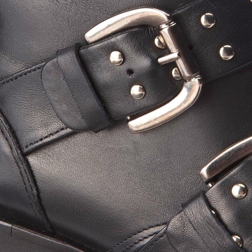 Women’s Black Boots NESSI 18413-czarny at N-SHOES