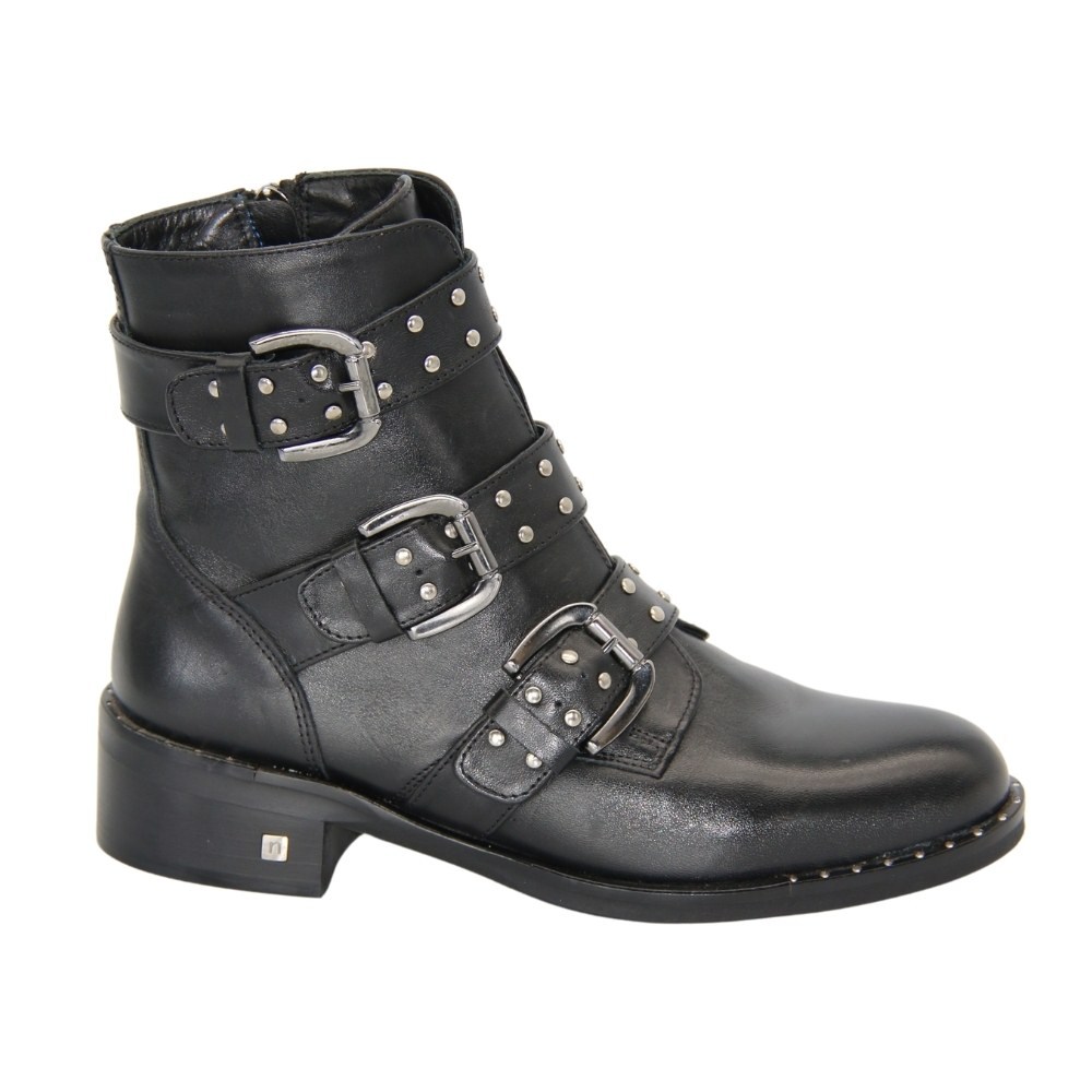 Women’s Black Boots NESSI 18413-czarny at N-SHOES