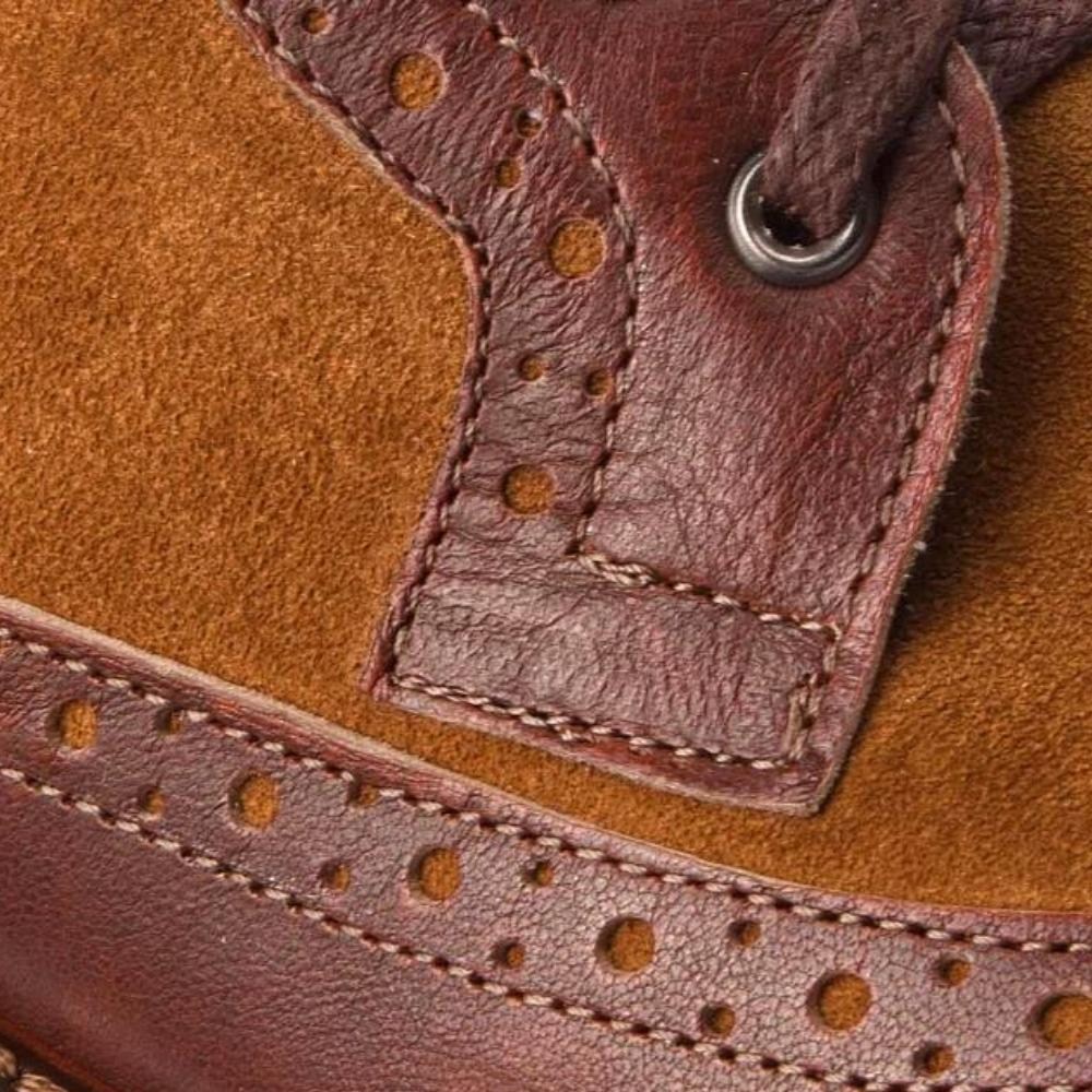 Women’s brown NESSI 27861-kaniak boots in genuine leather