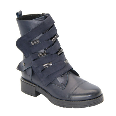 Women's blue boots Steizer Poland z209-1811-sd-nub 4312 Women's blue boots Steizer Poland z209-1811-sd-nub 4312