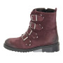 Женские бордовые ботинки демисезонные Steizer (Польша) модель 4315