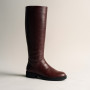 Women's burgundy winter boots Visconi (Poland) model 4316
