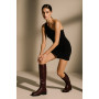 Women's burgundy winter boots Visconi (Poland) model 4316