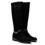 Women's black winter boots NESSI (Poland) model 4318