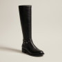 Women's black winter boots NESSI (Poland) model 4318