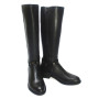 Women's black winter boots NESSI (Poland) model 4318