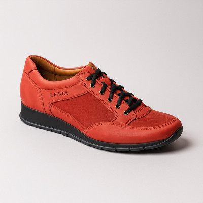 Sneakers women's red Lesta Poland 231-4280-1-5048-5002 4332 Sneakers women's red Lesta Poland 231-4280-1-5048-5002 4332
