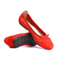 Балетки жіночі червоні Lesta Польща 221-4255-1-50a150 4340