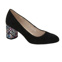 Women's black shoes Ann Mex Poland 0253-01w-01kw 4355