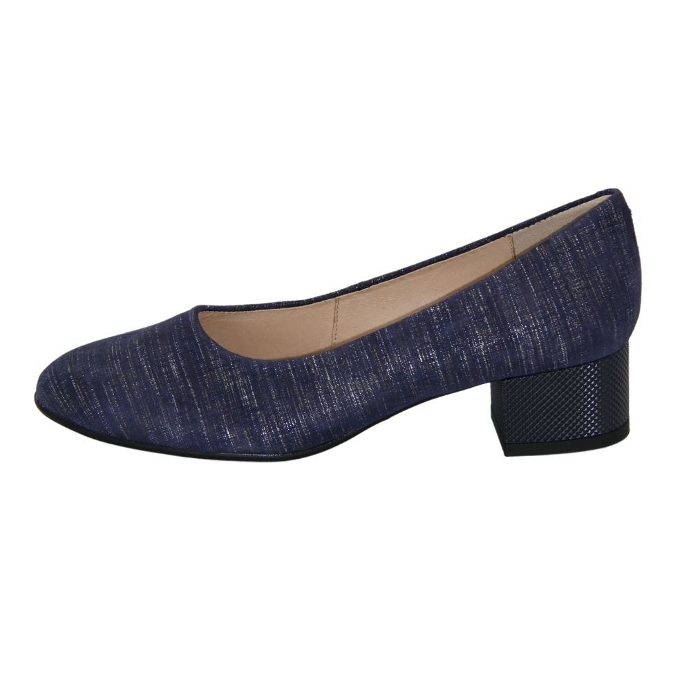 Жіночі сині туфлі Marco (Польща) модель 4376
