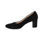 Women's black shoes with medium heels Marco (Poland) model 4379