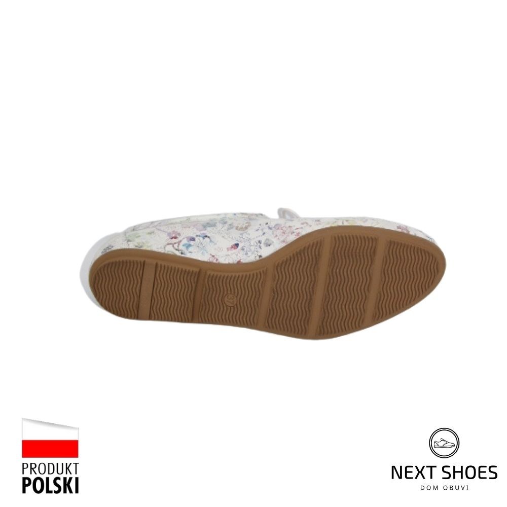 Женские серые туфли Simen (Польша) модель 4383