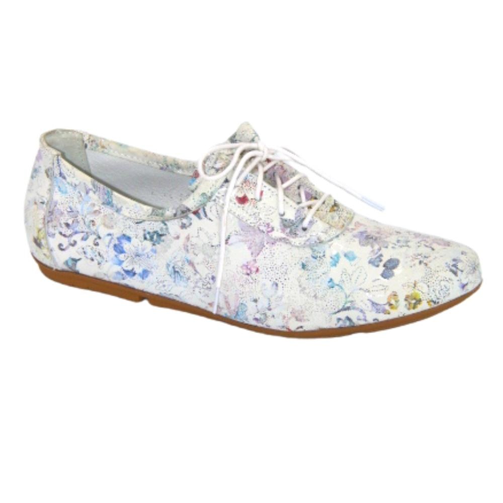 Женские серые туфли Simen (Польша) модель 4383