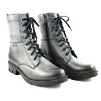 Women's gray boots Lesta Poland 191-6477-610f2-perel 4474