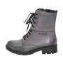 Женские серые ботинки демисезонные Lesta (Польша) модель 4474
