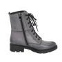 Женские серые ботинки демисезонные Lesta (Польша) модель 4474