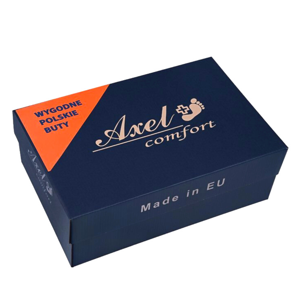 Women's black shoes Axel (Poland) model 4480