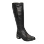 Black demi boots SIMEN (Poland) model 4487