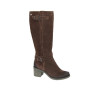 Women's brown winter boots SIMEN (Poland) model 4488
