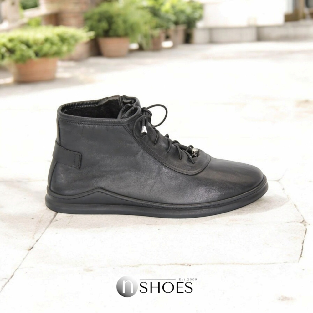 Жіночі чорні черевики демісезонні Rizzano (Туреччина) модель 4496