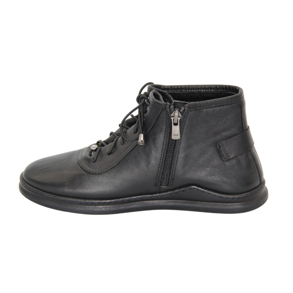 Жіночі чорні черевики демісезонні Rizzano (Туреччина) модель 4496