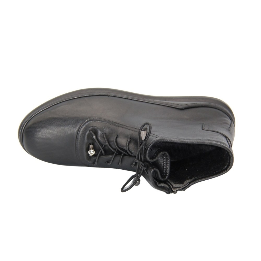 Жіночі чорні черевики демісезонні Rizzano (Туреччина) модель 4496