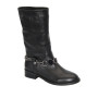 Женские черные сапоги демисезонные Rizzano (Турция) модель 4497