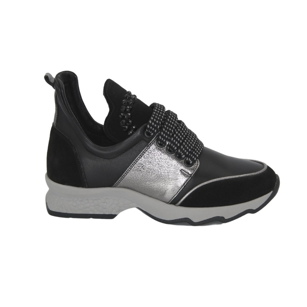 Molly Bessa 4498 Women’s Black Sneakers from Turkey