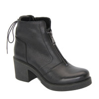 Women's black boots Simen Poland 2006a-faeda-czarny 4502