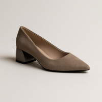 Жіночі сірі туфлі-човники Kaniowski Польща 3960-610-4221 4504