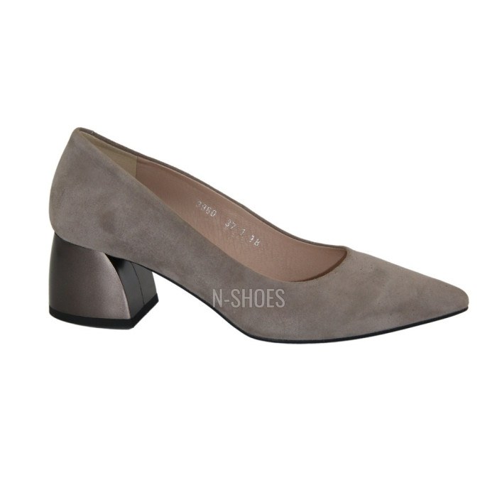 Women's gray shoes Kaniowski (Poland) model 4504