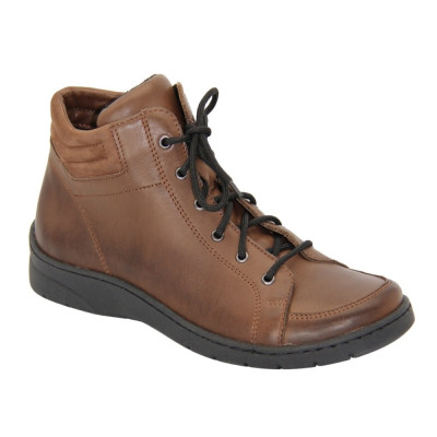 Women's brown boots Wasak Poland 0455-braz 4509 Women's brown boots Wasak Poland 0455-braz 4509