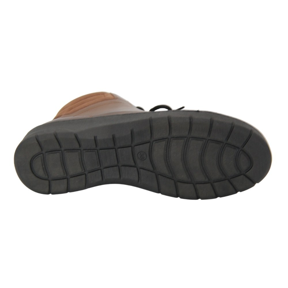 Жіночі коричневі черевики Wasak (Польща) модель 4509