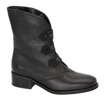 Women's black boots Steizer Польща 1908-206-011-bleck 4524 Women's black boots Steizer Польща 1908-206-011-bleck 4524